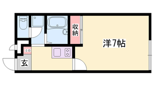 西江井ケ島駅 徒歩6分 1階の物件間取画像